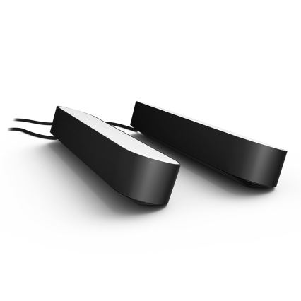 Philips - К-кт 2 бр. LED RGB Димируема настолна лампа Hue PLAY DUAL PACK White And Color Ambiance LED/6W/230V