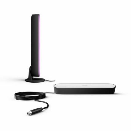 Philips - К-кт 2 бр. LED RGB Димируема настолна лампа Hue PLAY DUAL PACK White And Color Ambiance LED/6W/230V