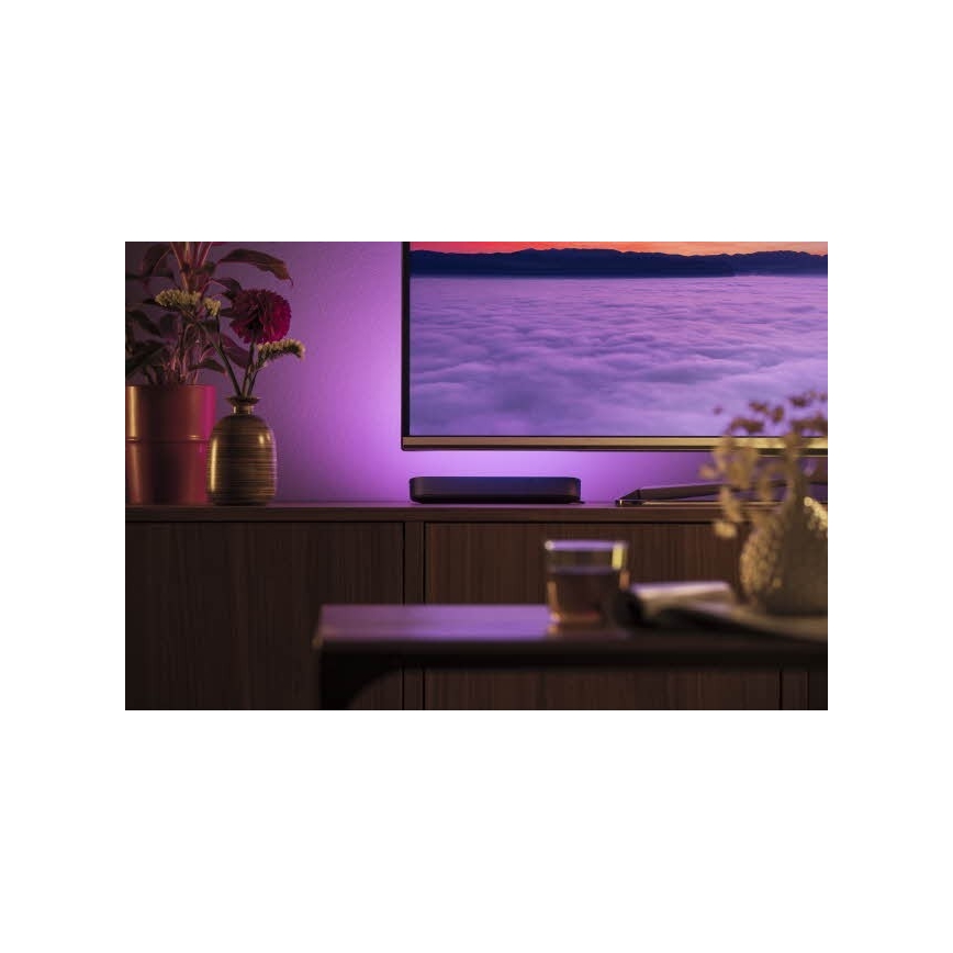 Philips - К-кт 2 бр. LED RGB Димируема настолна лампа Hue PLAY DUAL PACK White And Color Ambiance LED/6W/230V