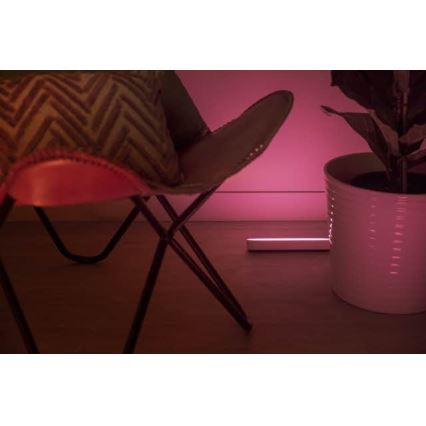 Philips – К-кт 2бр. LED RGB Димируема настолна лампа Hue PLAY DUAL PACK White And Colour Ambiance LED/6W/230V бяла