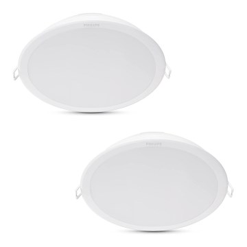 Philips - К-кт 2x LED Лампа за окачен таван MESON LED/23,5W/230V 4000K