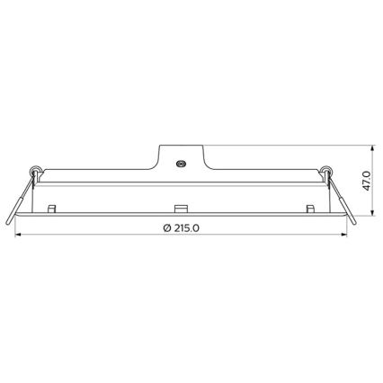 Philips - К-кт 2x LED Лампа за окачен таван MESON LED/23,5W/230V 4000K