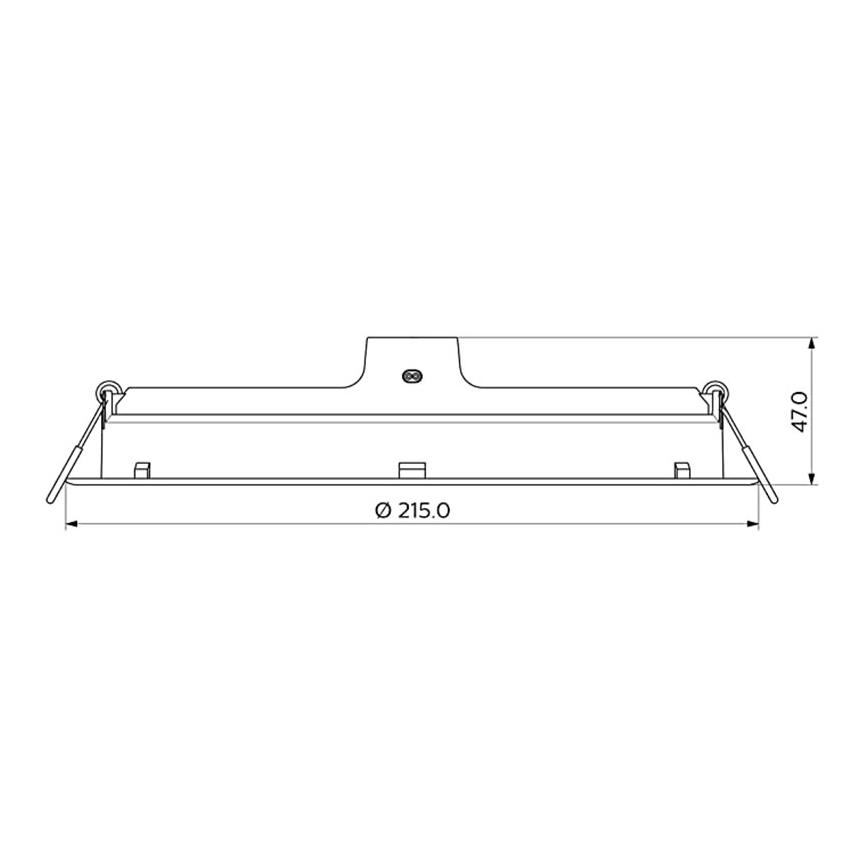 Philips - К-кт 2x LED Лампа за окачен таван MESON LED/23,5W/230V 4000K