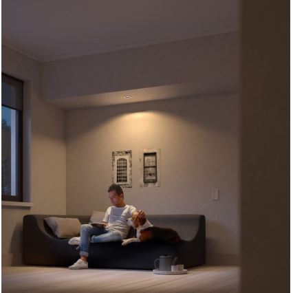 Philips - К-кт 3 бр. LED димируеми лунички Hue MILLISKIN 1xGU10/5,7W/230V 2200-6500K