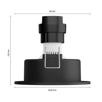 Philips - К-кт 3 бр. LED димируеми лунички Hue MILLISKIN 1xGU10/5,7W/230V 2200-6500K