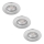 Philips - К-кт 3 бр. LED димируеми лунички за баня DIVE LED/5W/230V IP65