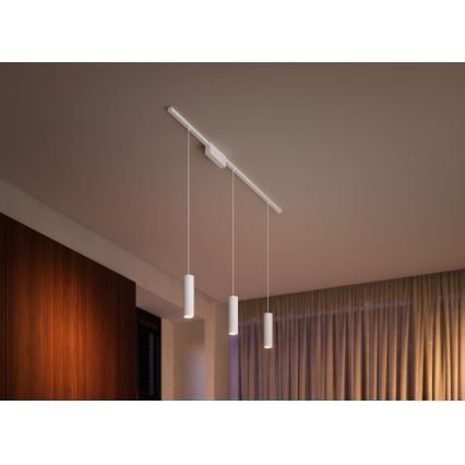 Philips - К-кт 3 бр. LED RGB димируеми пендели за релсова система Hue PERIFO LED RGB/15,6W/230V 2000-6500K