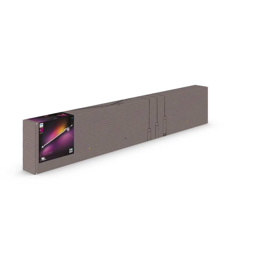 Philips - К-кт 3бр. LED RGB димируеми стенни спотове за релсова система Hue PERIFO LED/39,9W/230V 2000-6500K