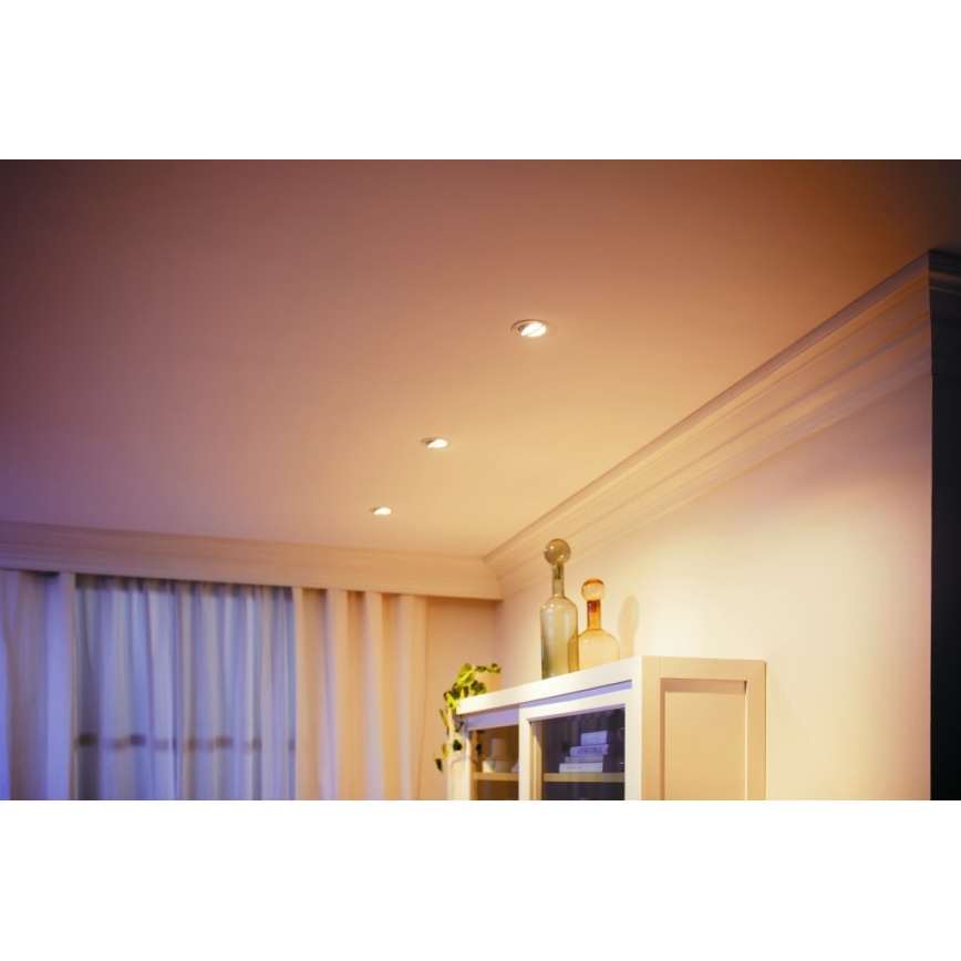 Philips - К-кт 3бр.LED димируеми лунички IMPALA Warm Glow LED/6W/230V