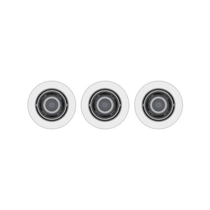 Philips - К-кт 3бр.LED димируеми лунички IMPALA Warm Glow LED/6W/230V
