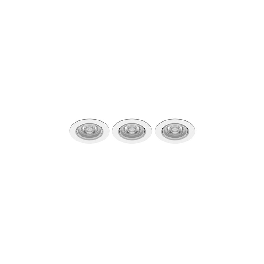 Philips - К-кт 3бр.LED димируеми лунички IMPALA Warm Glow LED/6W/230V