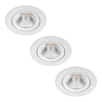 Philips - К-кт 3бр. LED Димируеми лунички LED/5,5W/230V 2700K