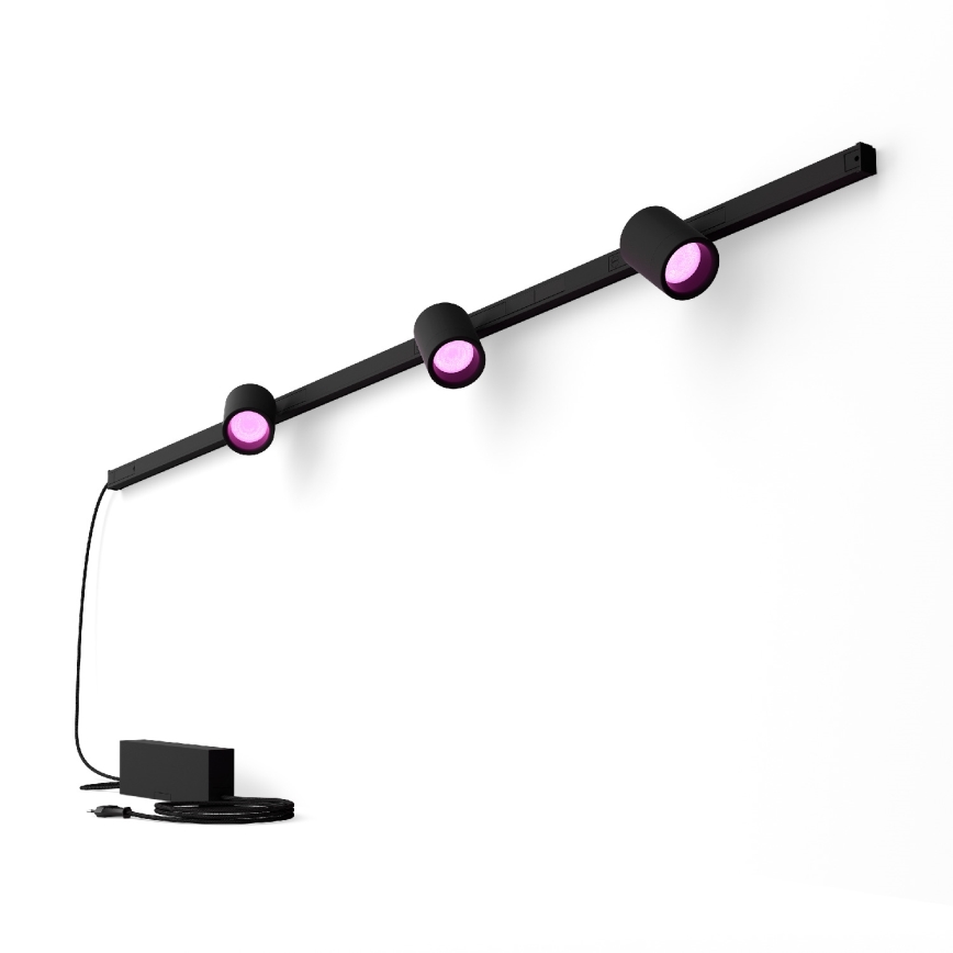 Philips - К-кт 3бр. LED RGB димируеми лампи за релсова система Hue PERIFO LED RGB/15,6W/230V 2000-6500K