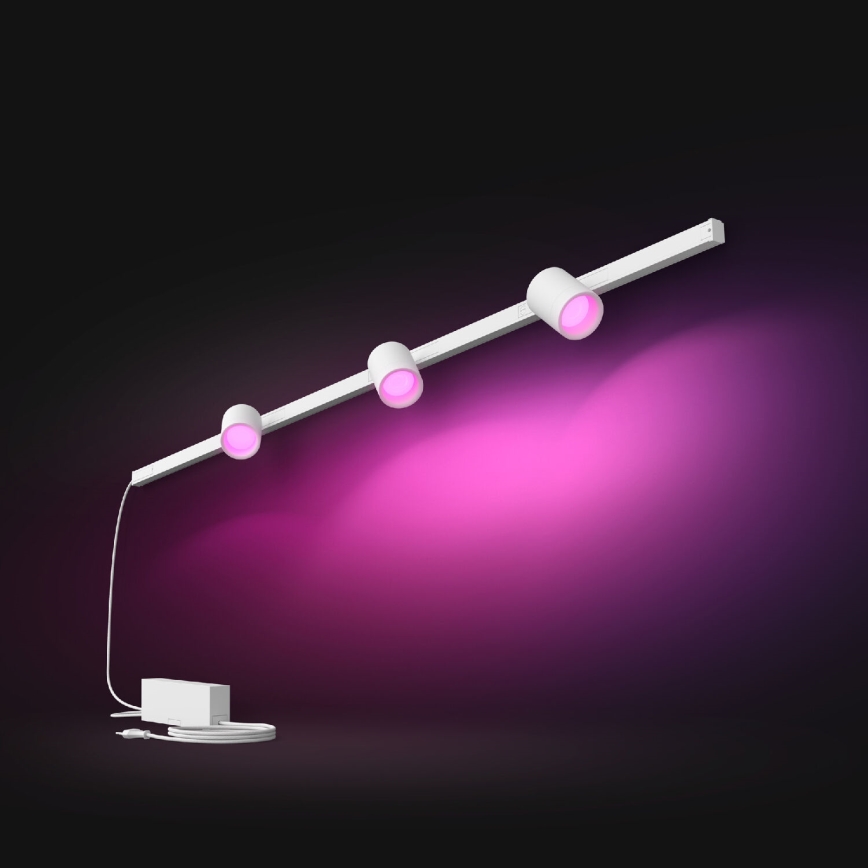 Philips - К-кт 3бр.LED RGB димируеми лампи за релсова система Hue PERIFO LED RGB/15,6W/230V 2000-6500K