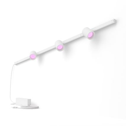 Philips - К-кт 3бр.LED RGB димируеми лампи за релсова система Hue PERIFO LED RGB/15,6W/230V 2000-6500K