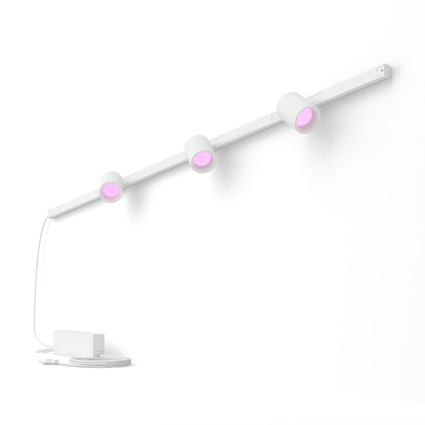 Philips - К-кт 3бр.LED RGB димируеми лампи за релсова система Hue PERIFO LED RGB/15,6W/230V 2000-6500K