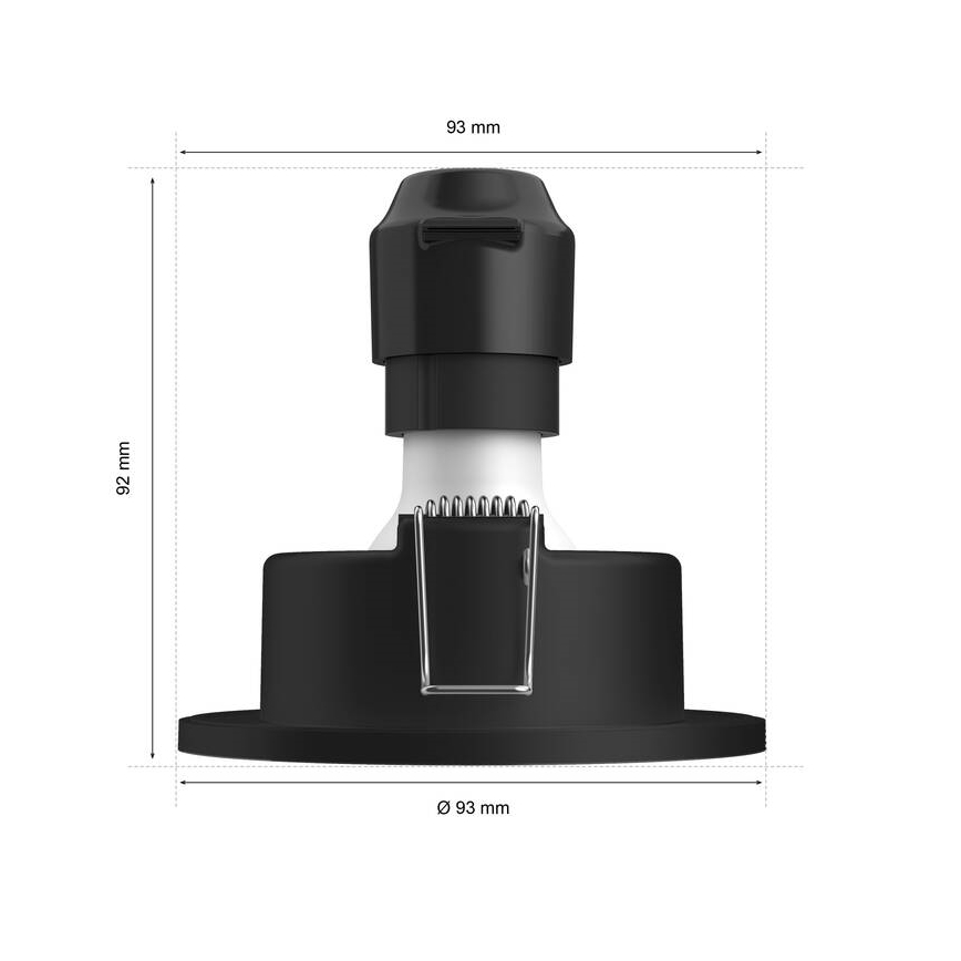 Philips -К-кт 3бр. LED RGBW димируеми лунички за баня Hue XAMENTO 1xGU10/5,7W/230V 2200-6500K IP44
