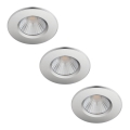 Philips - К-кт 3x LED Димируема лампа за баня DIVE 1xLED/5,5W/230V IP65