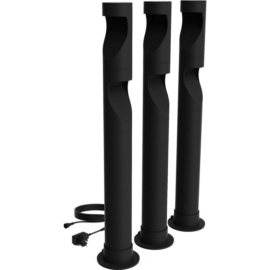 Philips - К-кт 3x LED Екстериорна лампа GARDENLINK DESI LED/1,5W/230V 2700K IP44
