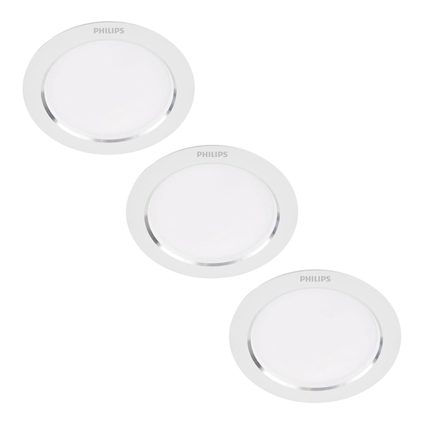 Philips - К-кт 3x LED Лампа за окачен таван LED/3,5W/230V 3000K