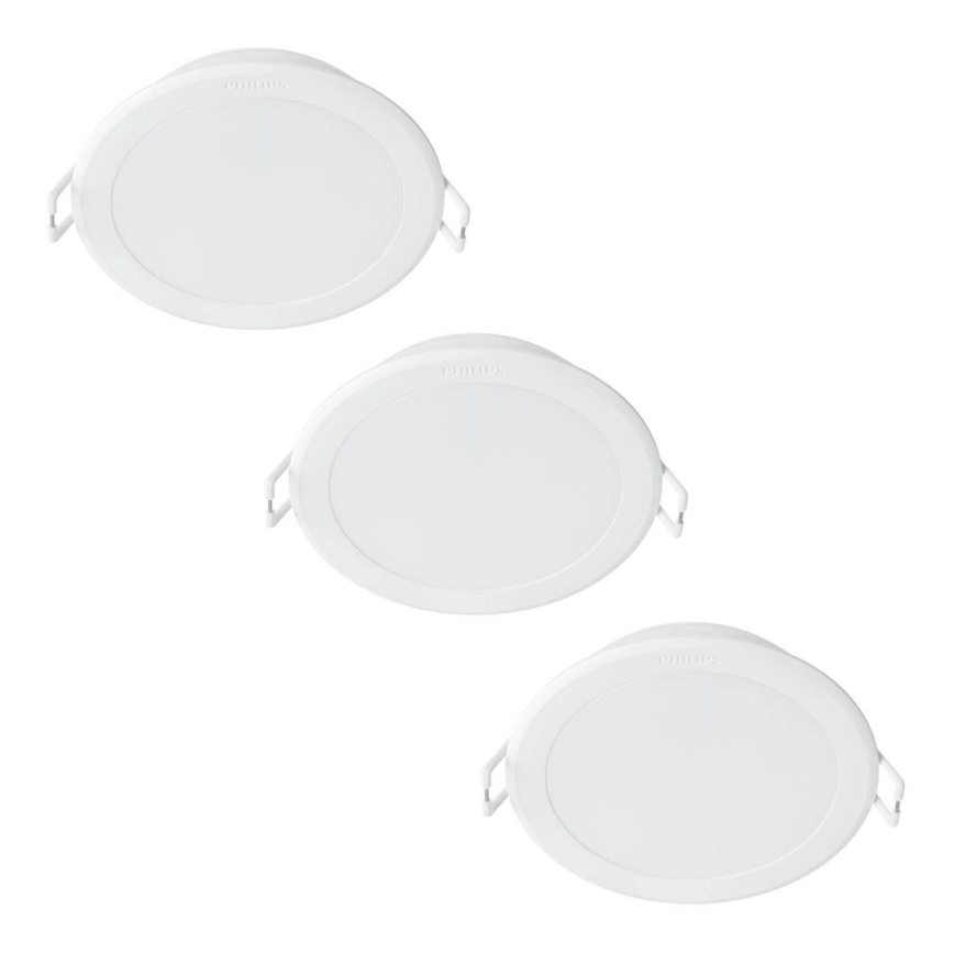 Philips - К-кт 3x LED Лампа за окачен таван MESON LED/5,5W/230V 4000K