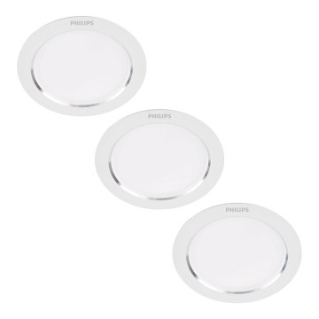Philips - К-кт 3x LED Лампа за окачен таван LED/3,5W/230V 3000K