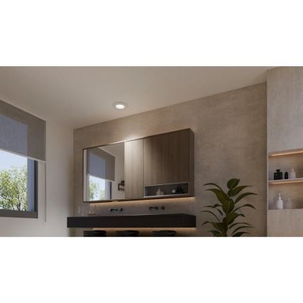 Philips - К-кт 3x LED RGBW Димируема лампа за окачен таван на баня Hue SLIM LED/8,3W/230V IP44 2000-6500K