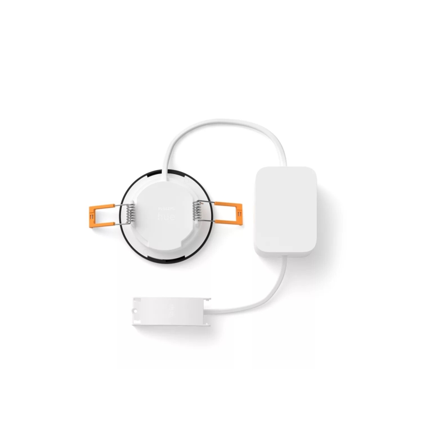 Philips - К-кт 3x LED RGBW Димируема лампа за окачен таван на баня Hue SLIM LED/8,3W/230V IP44 2000-6500K