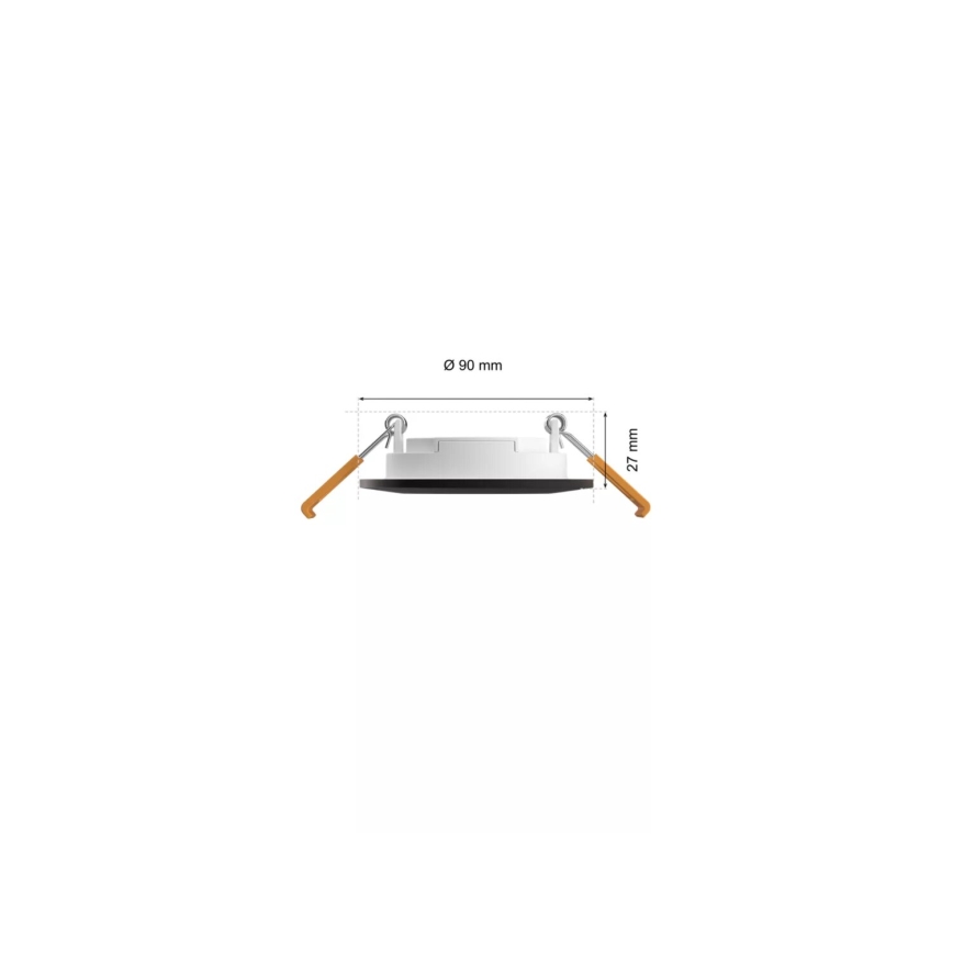 Philips - К-кт 3x LED RGBW Димируема лампа за окачен таван на баня Hue SLIM LED/8,3W/230V IP44 2000-6500K