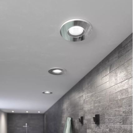 Philips - К-кт 3x LED Димируема лампа за вграждане в баня Hue ADORE BATHROOM 1xGU10/4,2W/230V 2200-6500K IP44