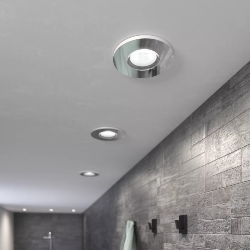 Philips - К-кт 3x LED Димируема лампа за вграждане в баня Hue ADORE BATHROOM 1xGU10/4,2W/230V 2200-6500K IP44