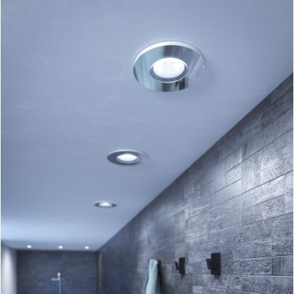 Philips - К-кт 3x LED Димируема лампа за вграждане в баня Hue ADORE BATHROOM 1xGU10/4,2W/230V 2200-6500K IP44