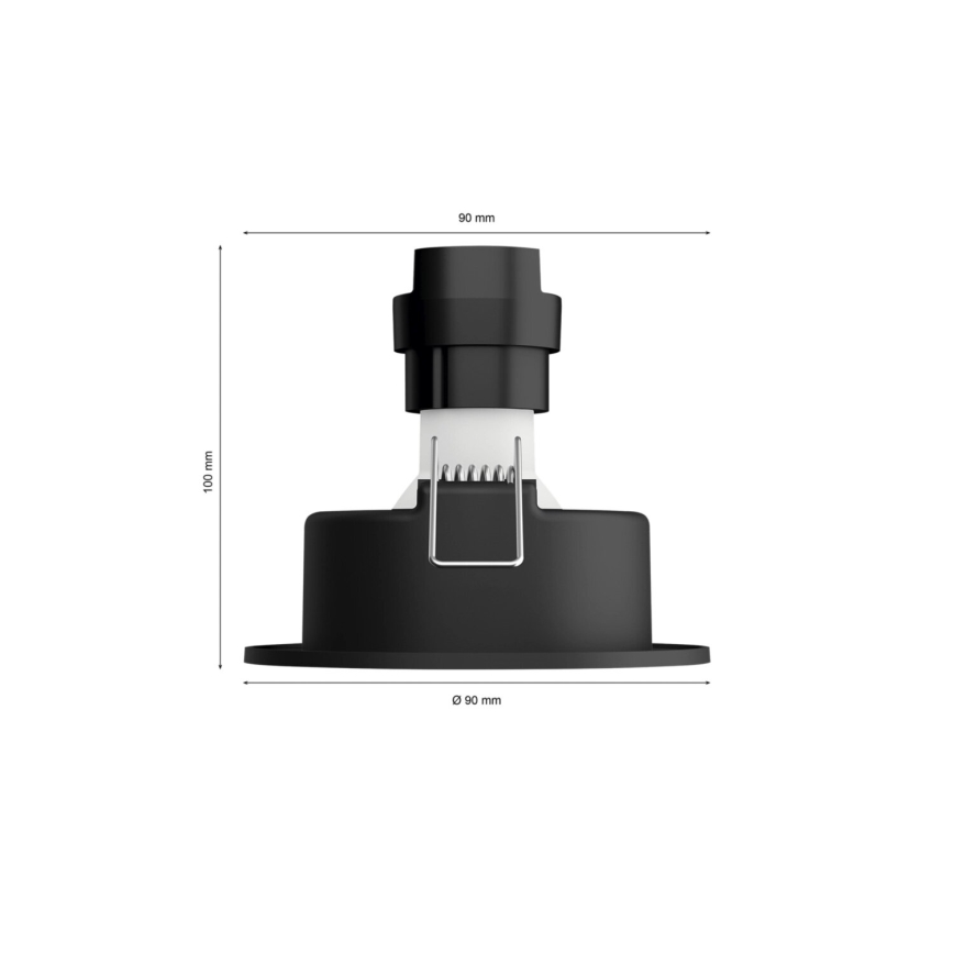 Philips - К-кт 3xLED RGBW Димируема лампа за вграждане Hue CENTURA 1xGU10/4,2W/230V 2000-6500K