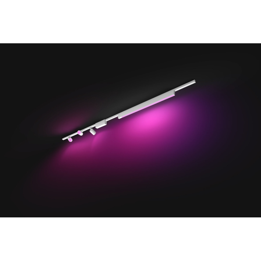 Philips - К-кт 4бр.LED RGB Dдимируеми лампи за релсова система Hue PERIFO LED RGB/44,6W/230V 2000-6500K