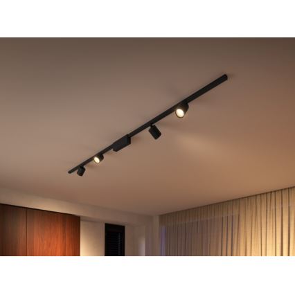 Philips  - К-кт 4xLED RGB Димируем спот за релсова система Hue PERIFO LED/20,8W/230V 2000-6500K