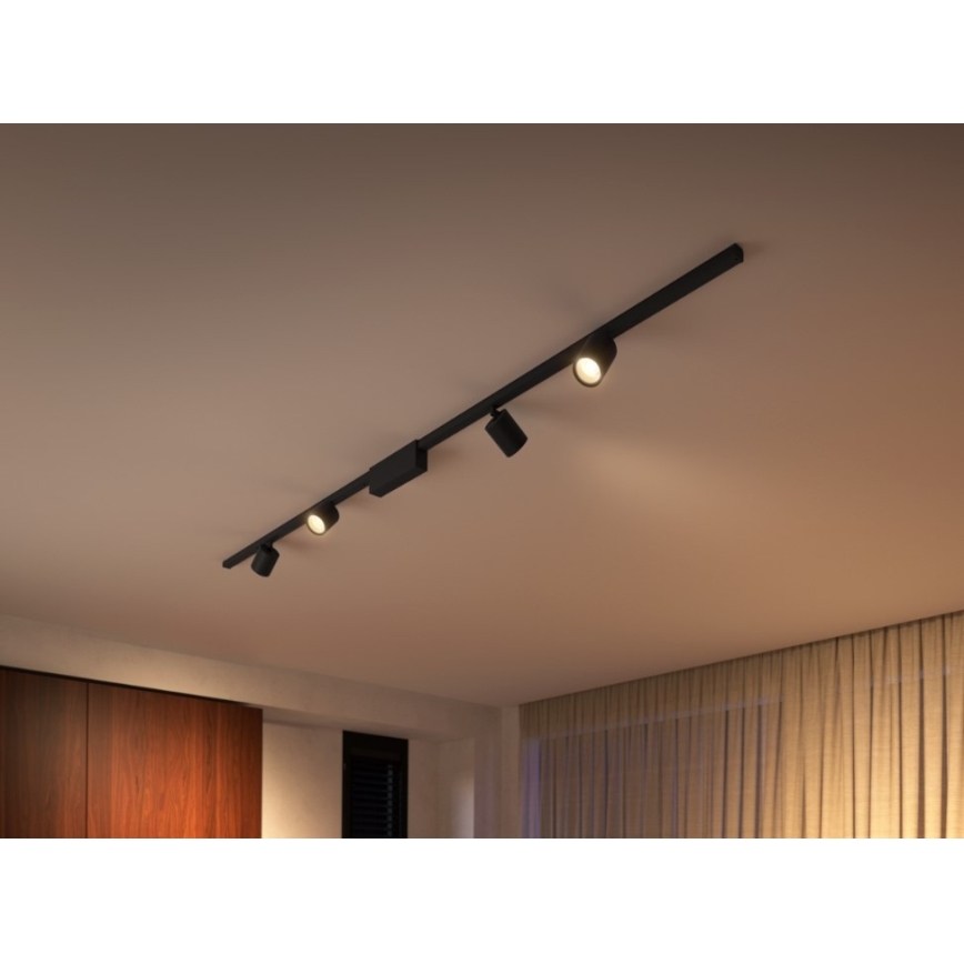 Philips  - К-кт 4xLED RGB Димируем спот за релсова система Hue PERIFO LED/20,8W/230V 2000-6500K