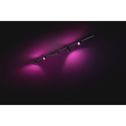 Philips  - К-кт 4xLED RGB Димируем спот за релсова система Hue PERIFO LED/20,8W/230V 2000-6500K