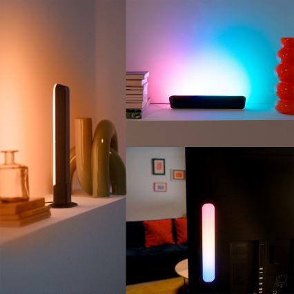 Philips - КОМПЛЕКТ 2x LED RGBIC димируемо осветително тяло SMART GRADIENT LED/8W/230V 2700-6500K Wi-Fi