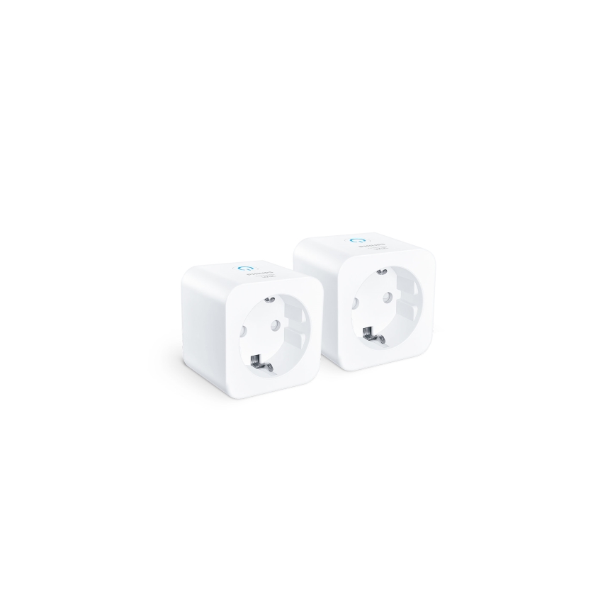 Philips - комплект 2x умен контакт SCHUKO 2300W + измервател на мощността Wi-Fi