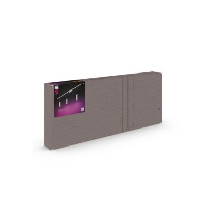 Philips - Комплект от 3 димируеми LED RGB подвесни лампи на кабел за шинната система Hue PERIFO LED RGB/15,6W/230V 2000-6500K