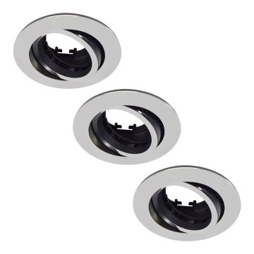 Philips - Комплект 3x Осветление за окачен таван 1xGU10/5,5W/230V