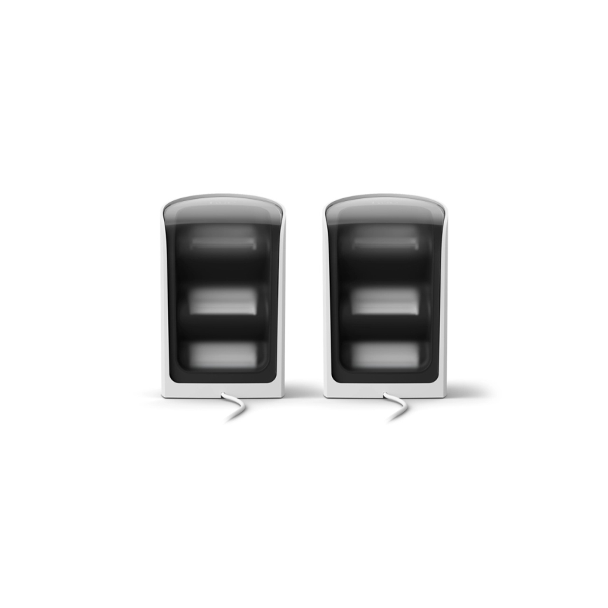 Philips - Комплект 2x LED RGBW димируемо прожекционно осветително тяло Hue PLAY LED/20W/230V 2000–6500K бяло
