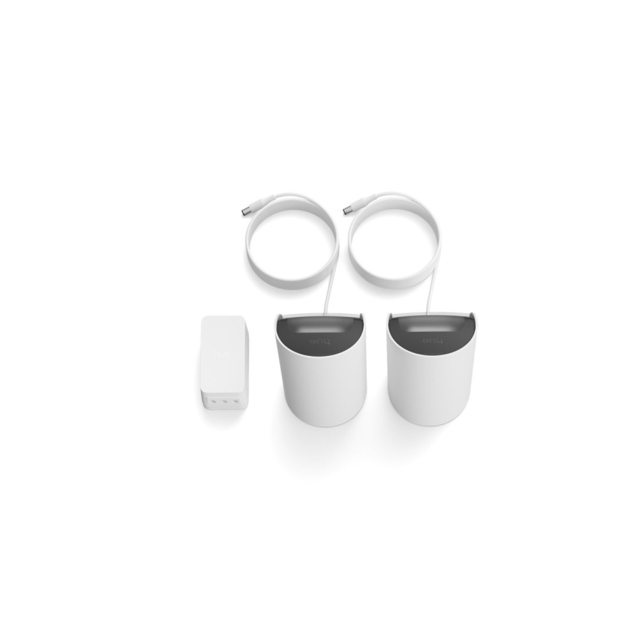 Philips - Комплект 2x LED RGBW димируемо прожекционно осветително тяло Hue PLAY LED/20W/230V 2000–6500K бяло