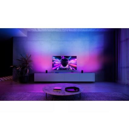 Philips - КОМПЛЕКТ 2x RGBW LED димируеми прожектори Hue PLAY LED/20W/230V 2000–6500K черни