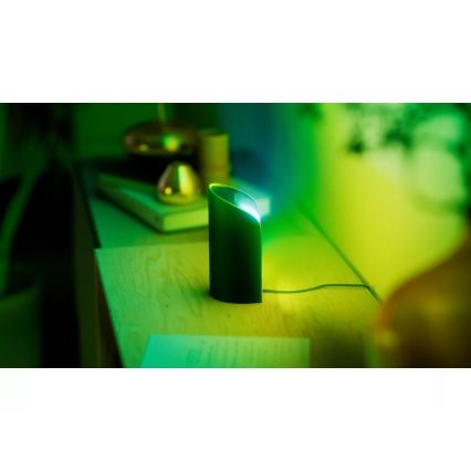 Philips - КОМПЛЕКТ 2x RGBW LED димируеми прожектори Hue PLAY LED/20W/230V 2000–6500K черни