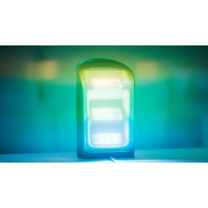 Philips - КОМПЛЕКТ 2x RGBW LED димируеми прожектори Hue PLAY LED/20W/230V 2000–6500K черни