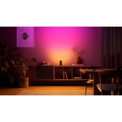 Philips - КОМПЛЕКТ 2x RGBW LED димируеми прожектори Hue PLAY Wall Washer LED/20W/230V 2000–6500K черни