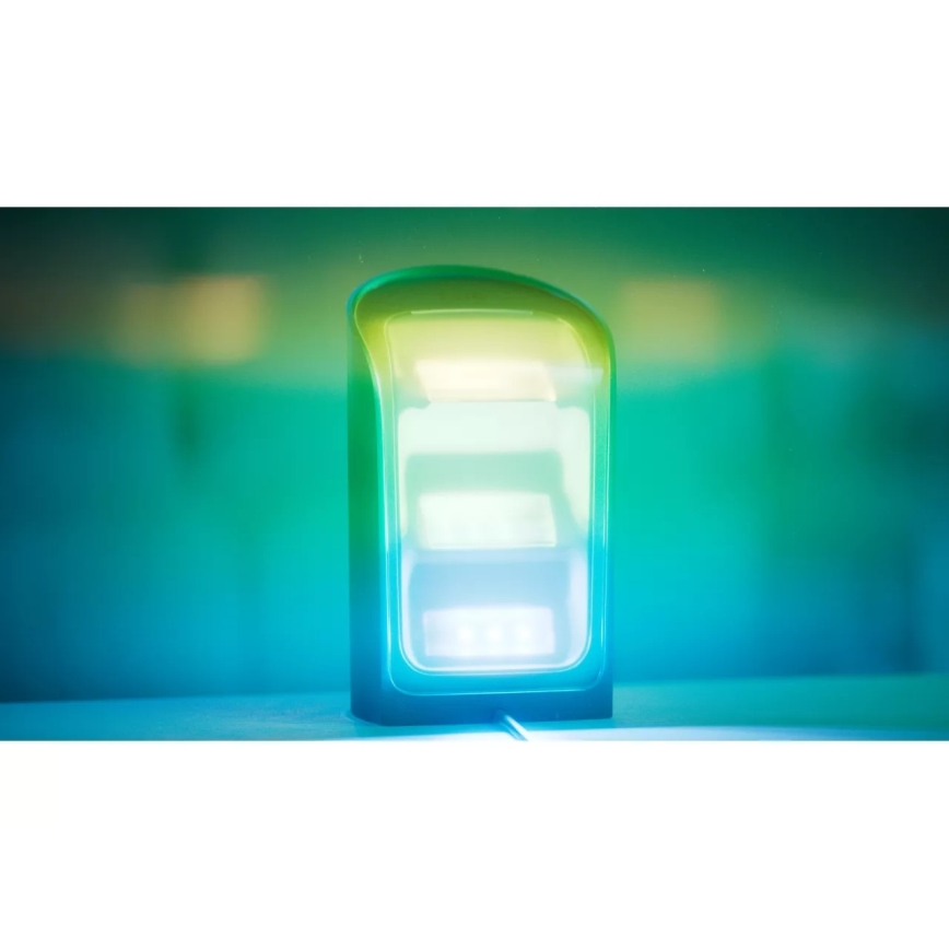 Philips - КОМПЛЕКТ 2x RGBW LED димируеми прожектори Hue PLAY Wall Washer LED/20W/230V 2000–6500K черни