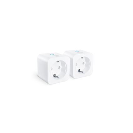 Philips - комплект от 2 умни SCHUKO контакта, 2300 W, Wi-Fi
