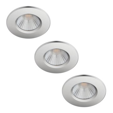 Philips - Комплект от 3 димируеми LED осветителни тела за баня DIVE LED/5,5W/230V IP65